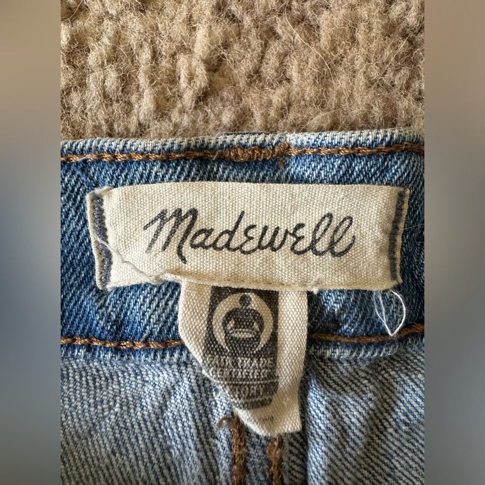 Madewell Classic Straight Full Length Jeans - Picture 2 of 4
